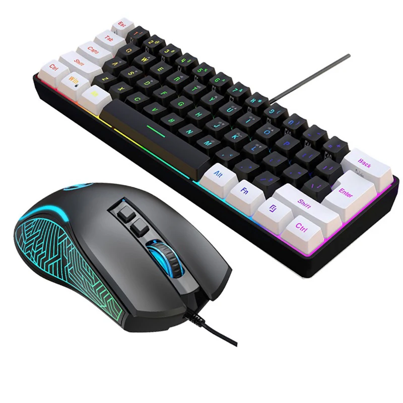 Gaming Keyboard Mouse Combo - Kit de Teclado y Ratón para