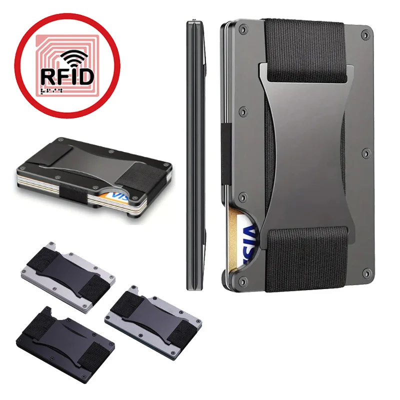 Aluminum Case 65 - Tarjetero Delgado con Protección RFID 2026,