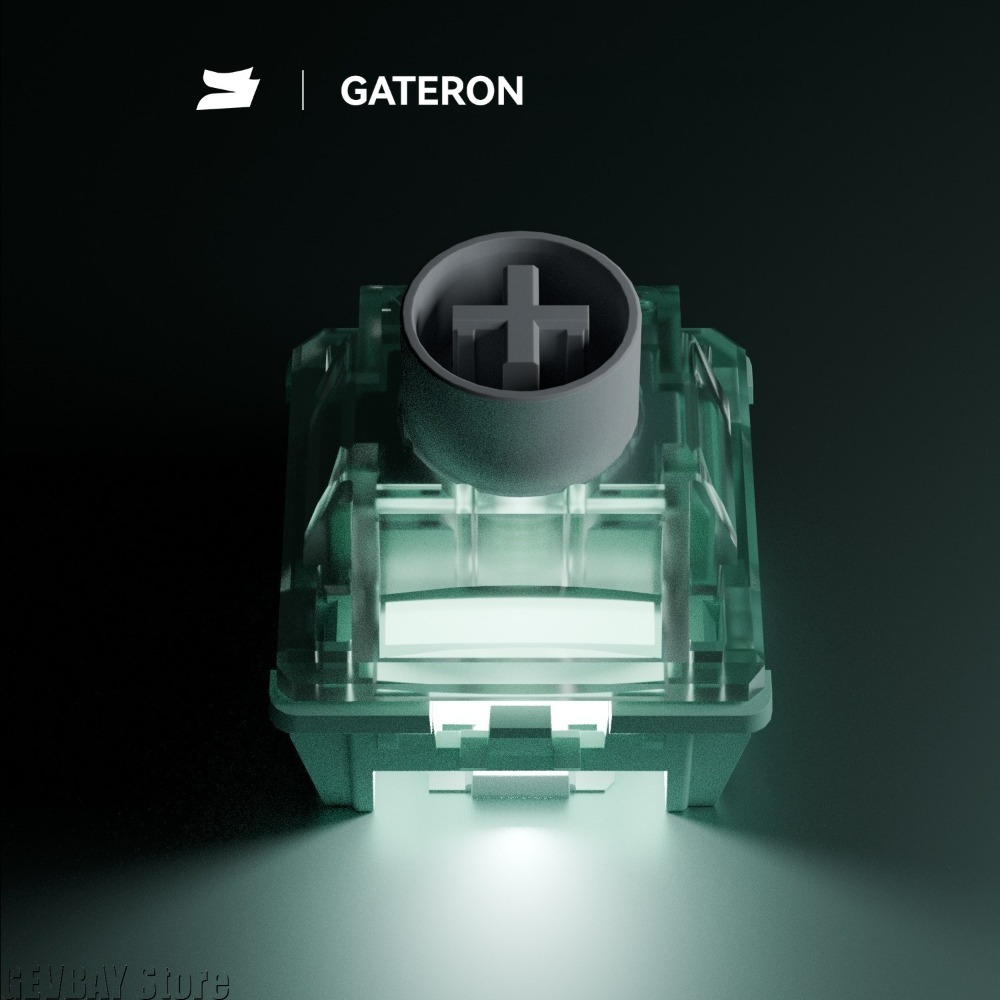 Gaming Keyboard Magnetic Switches - GATERON-interruptor Ultra magnético de Jade, configuración
