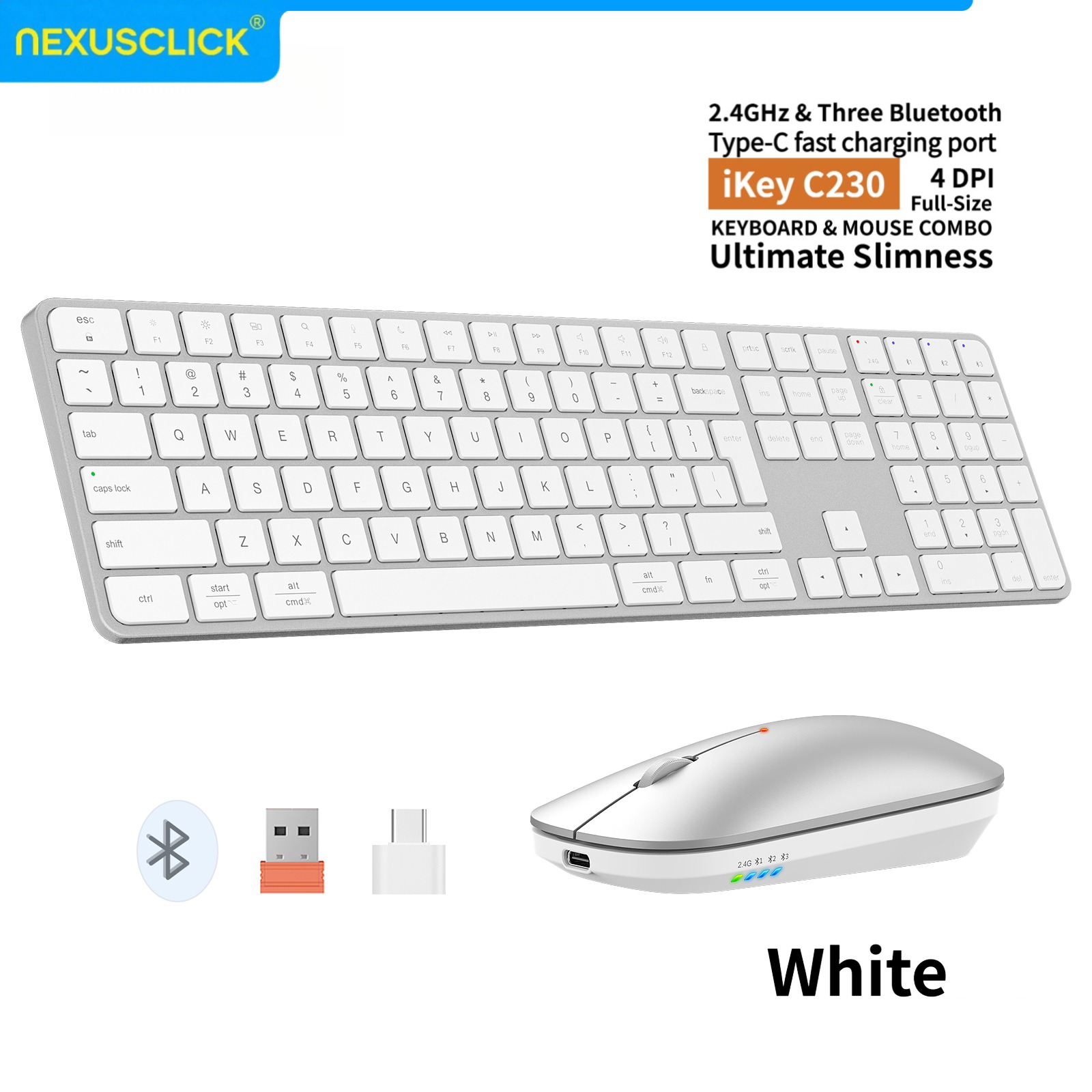 Gaming Keyboard And Mouse Combo Wireless - Combo de Teclado y Ratón Inalámbrico