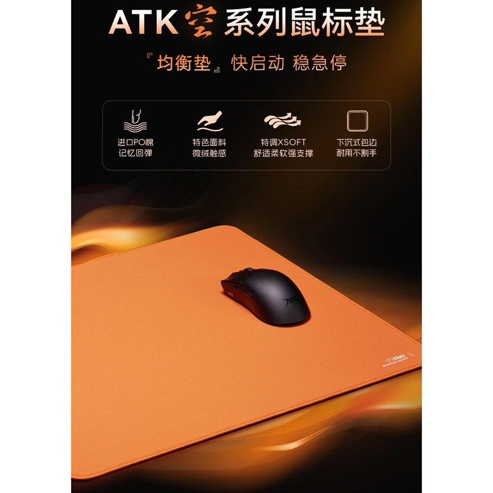 Gaming Keyboard Mouse Combo - Alfombrilla de ratón ATK Kong Xsoft