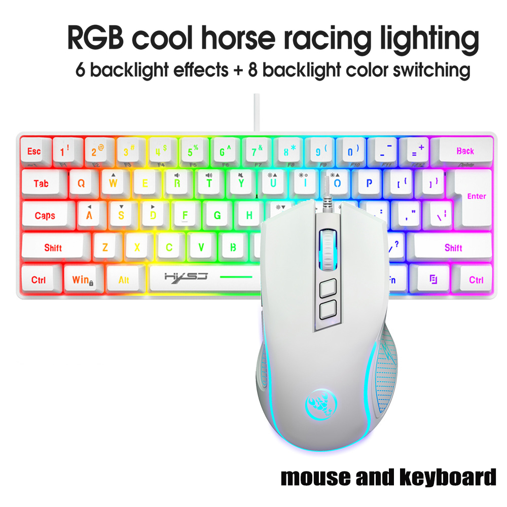 Gaming Keyboard Mouse Combo - Kit de Teclado y Ratón Gamer,