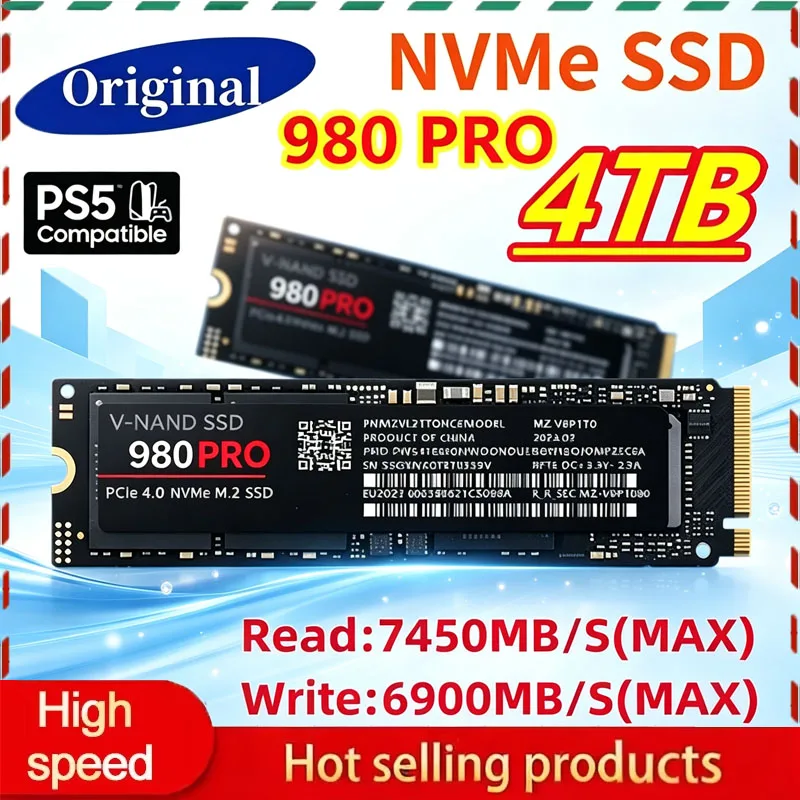 Samsung Ssd 980 Pro - Disco Duro SSD NVMe de Alta
