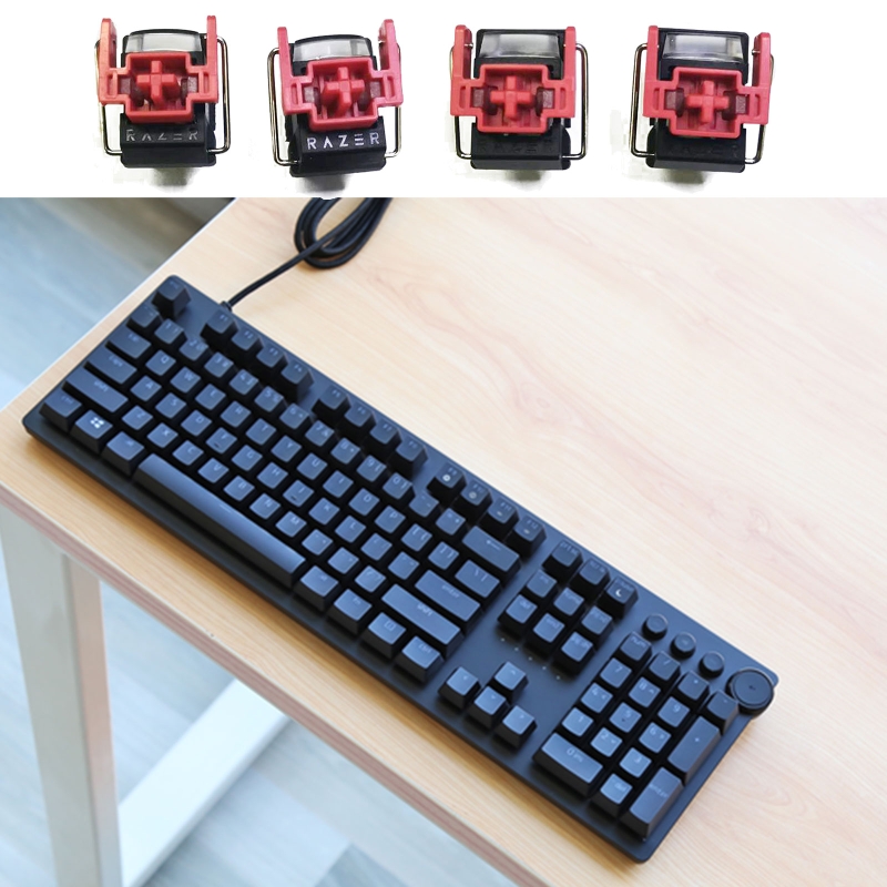 Gaming Keyboard Ergo - 4 Uds V2 Slient Liner interruptores