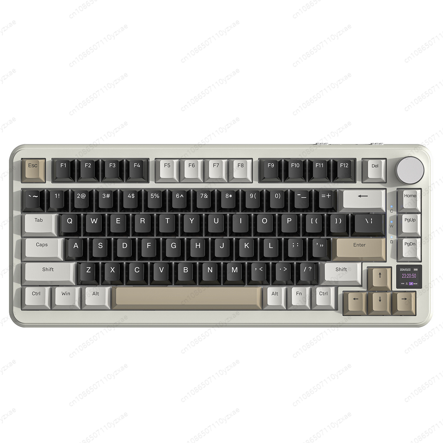 Gaming Keyboard No Rgb - Nuevo Teclado Mecánico AL66 2024, Aleación