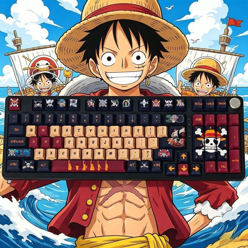 Gaming Keyboard Ergo - Juego de Teclas BANDAI One Piece
