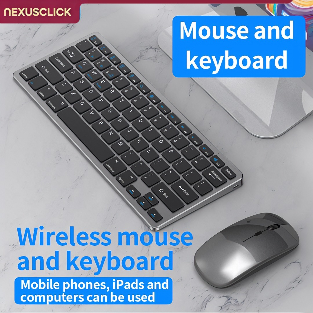 NexusClick Combo de teclado y  - Gaming Keyboard And Mouse Combo Wireless reseña y precio