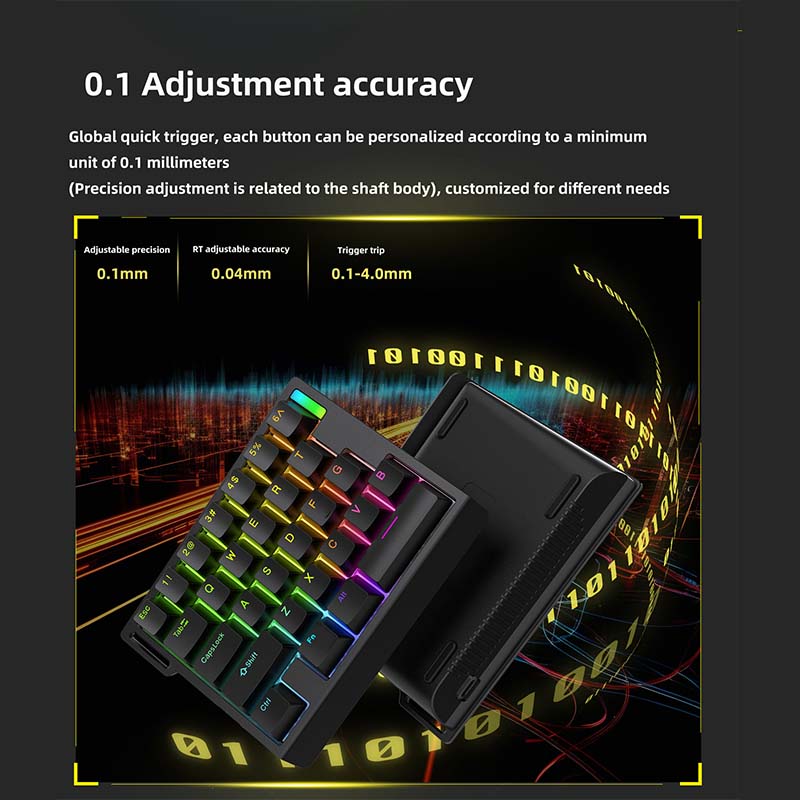 Teclado Mecánico para Juegos H - Gaming Keyboard Magnetic Switches reseña y precio