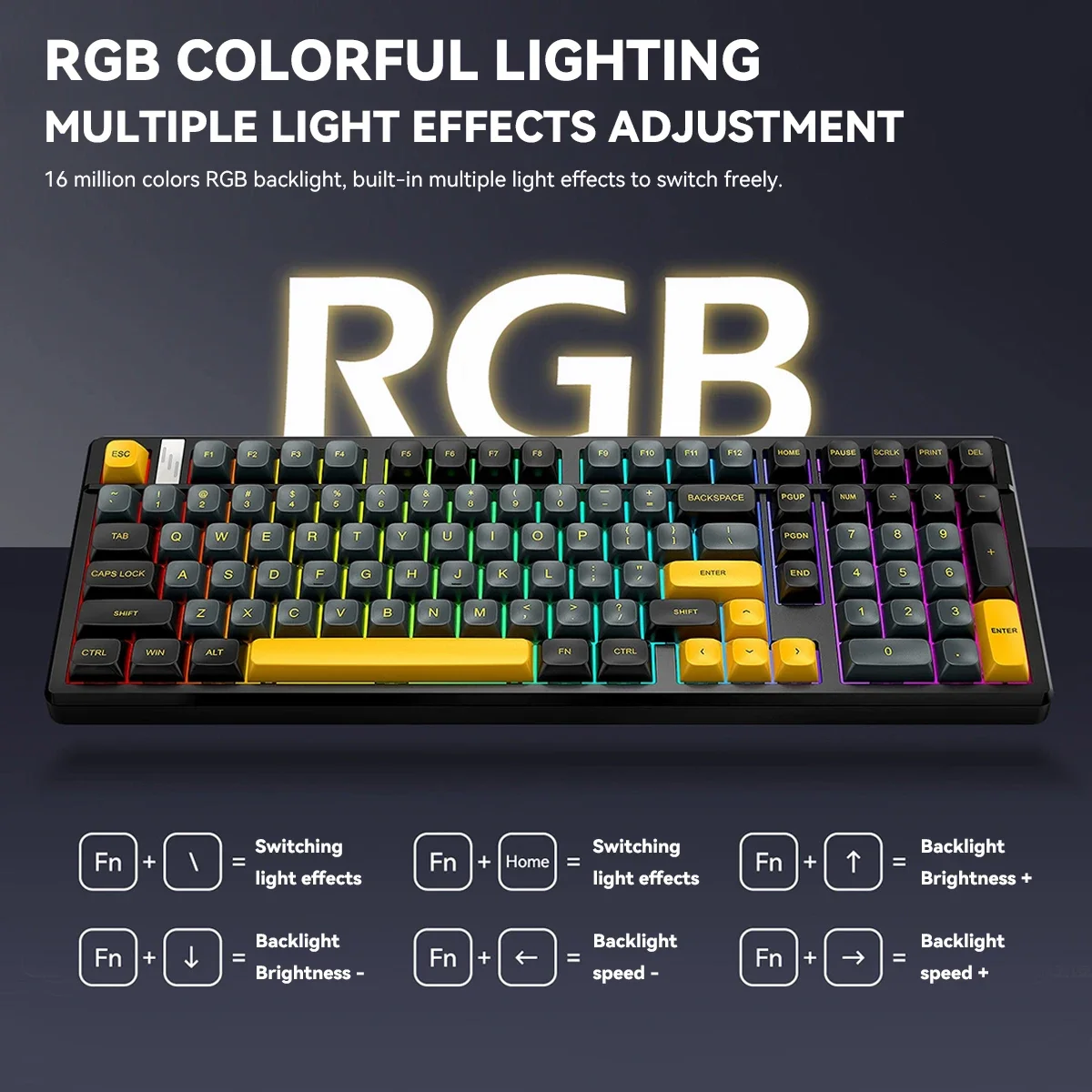 Teclado mecánico inalámbrico p - Gaming Keyboard Thocky reseña y precio