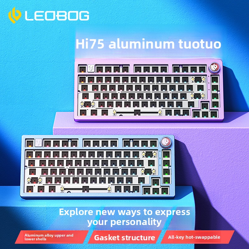 Teclado Mecánico LEOBOG Hi75 C - Gaming Keyboard Thocky reseña y precio