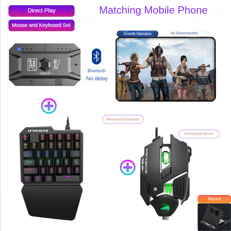 Convertidor de Juegos para Tel - Gaming Keyboard Mouse Combo reseña y precio