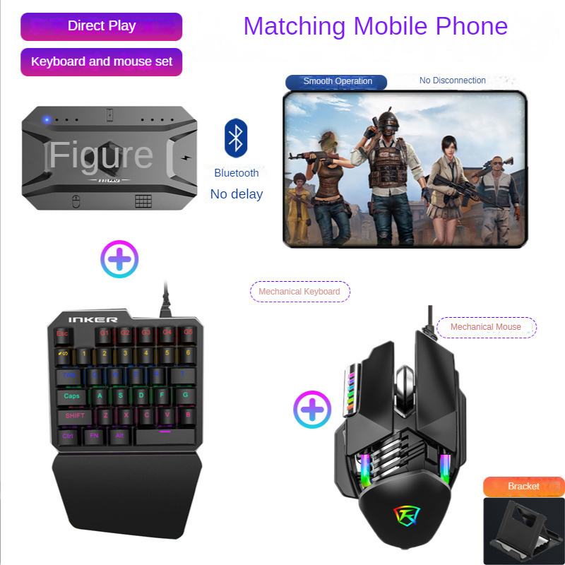 Convertidor de Juegos para Tel - Gaming Keyboard Mouse Combo reseña y precio