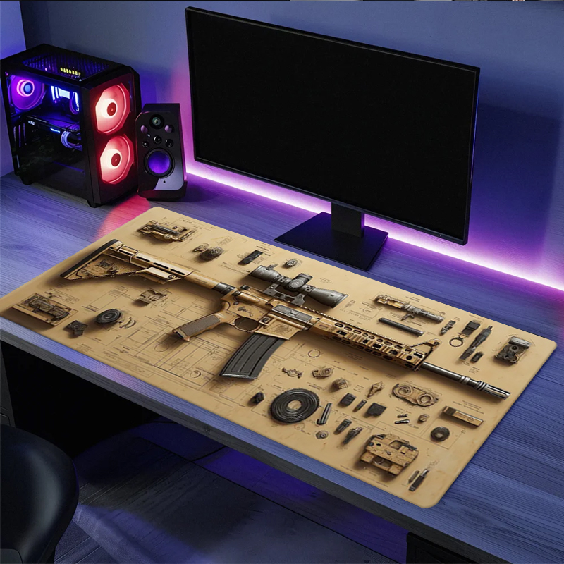Alfombrilla de Ratón para Jueg - Gaming Keyboard And Mouse reseña y precio