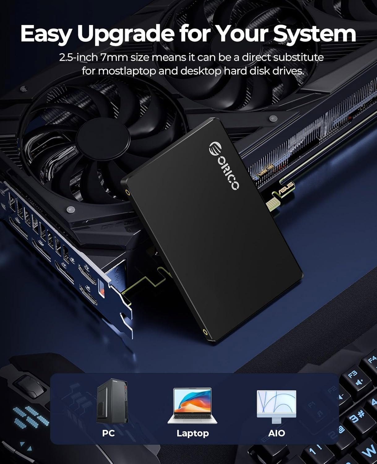 ORICO 1TB SATA SSD 2,5 pulgada - Samsung Ssd Evo 870 reseña y precio