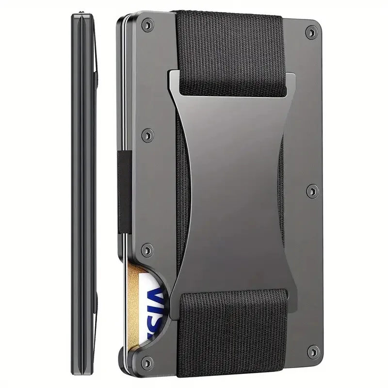 Tarjetero Delgado con Protecci - Aluminum Case 65 reseña y precio