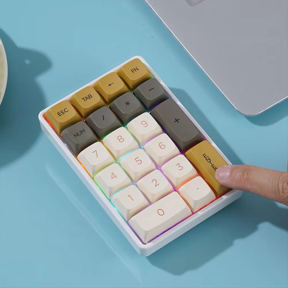 Mini teclado N86R de 21 teclas - Gaming Keyboard Number Pad reseña y precio