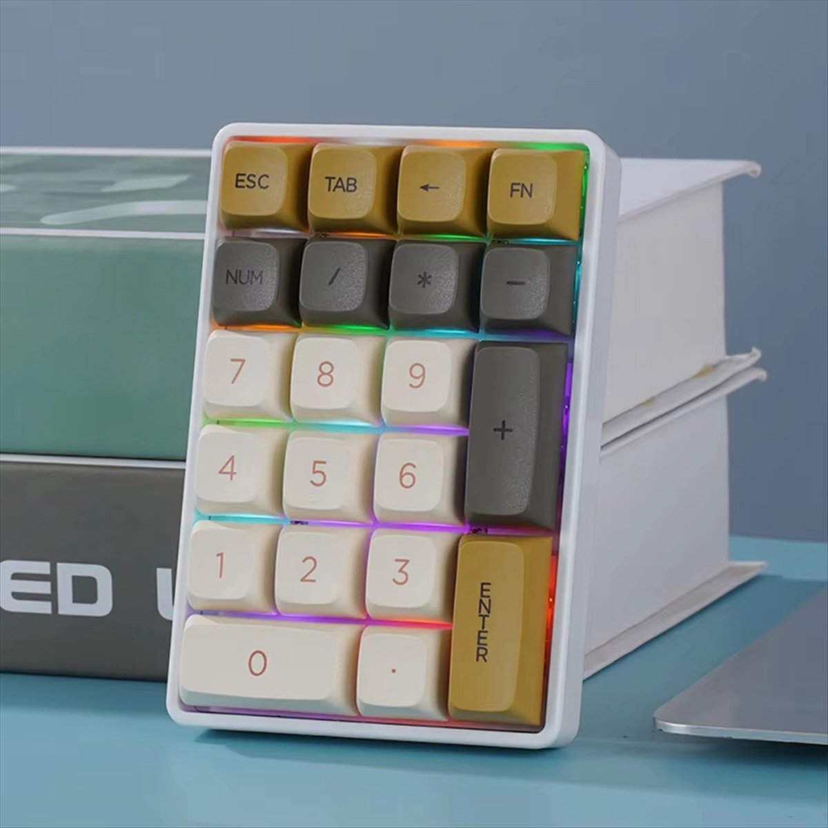 Mini teclado N86R de 21 teclas - Gaming Keyboard Number Pad reseña y precio