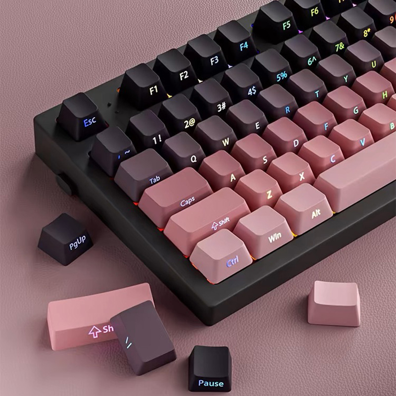 Teclas con Gradiente de Color, - Gaming Keyboard Typewriter reseña y precio