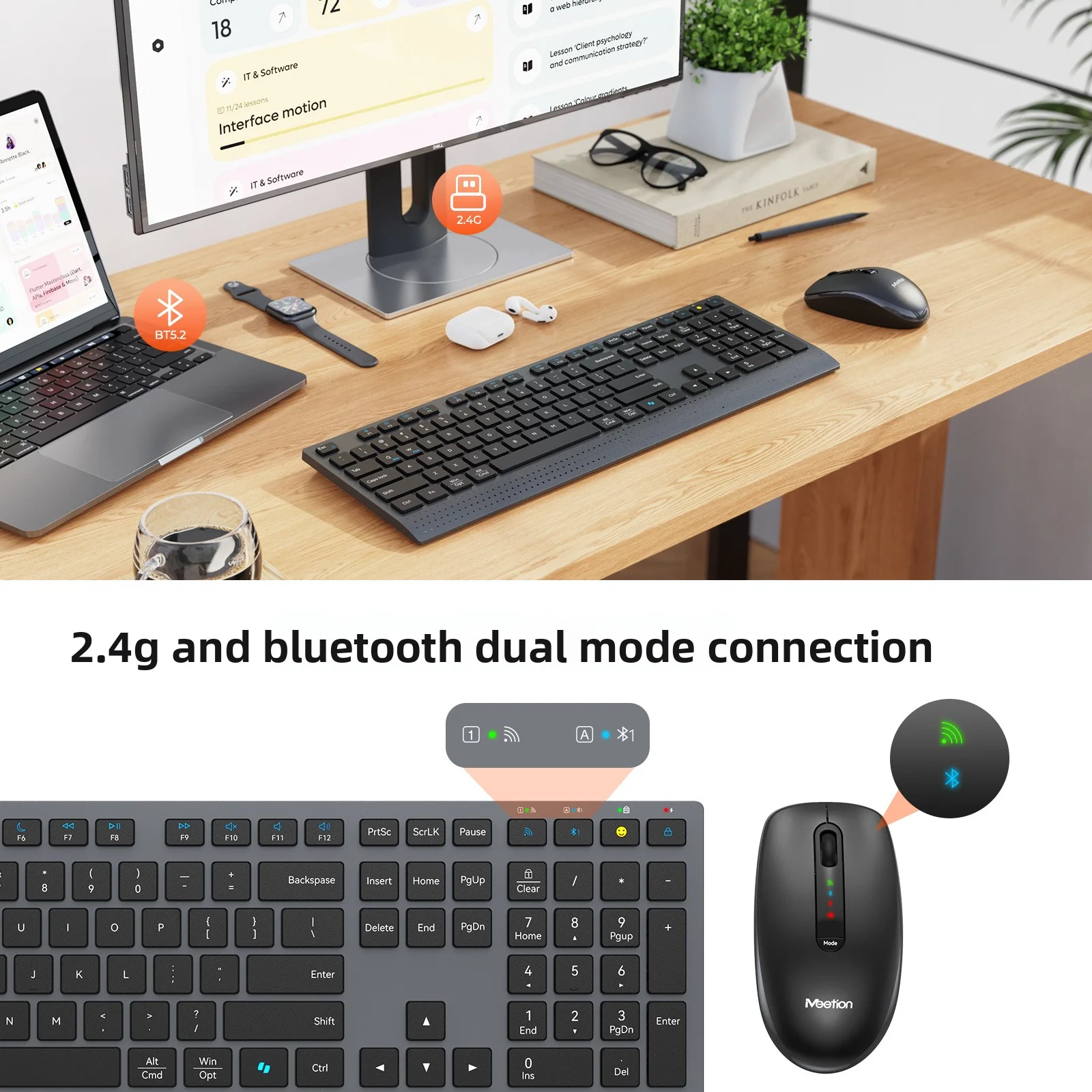 Combo de teclado y ratón inalá - Gaming Keyboard And Mouse Combo Wireless reseña y precio
