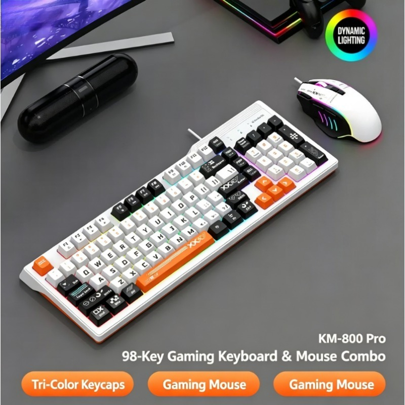 K8pro 3 en 1 Combo de Juego: T - Gaming Keyboard Mouse Combo reseña y precio