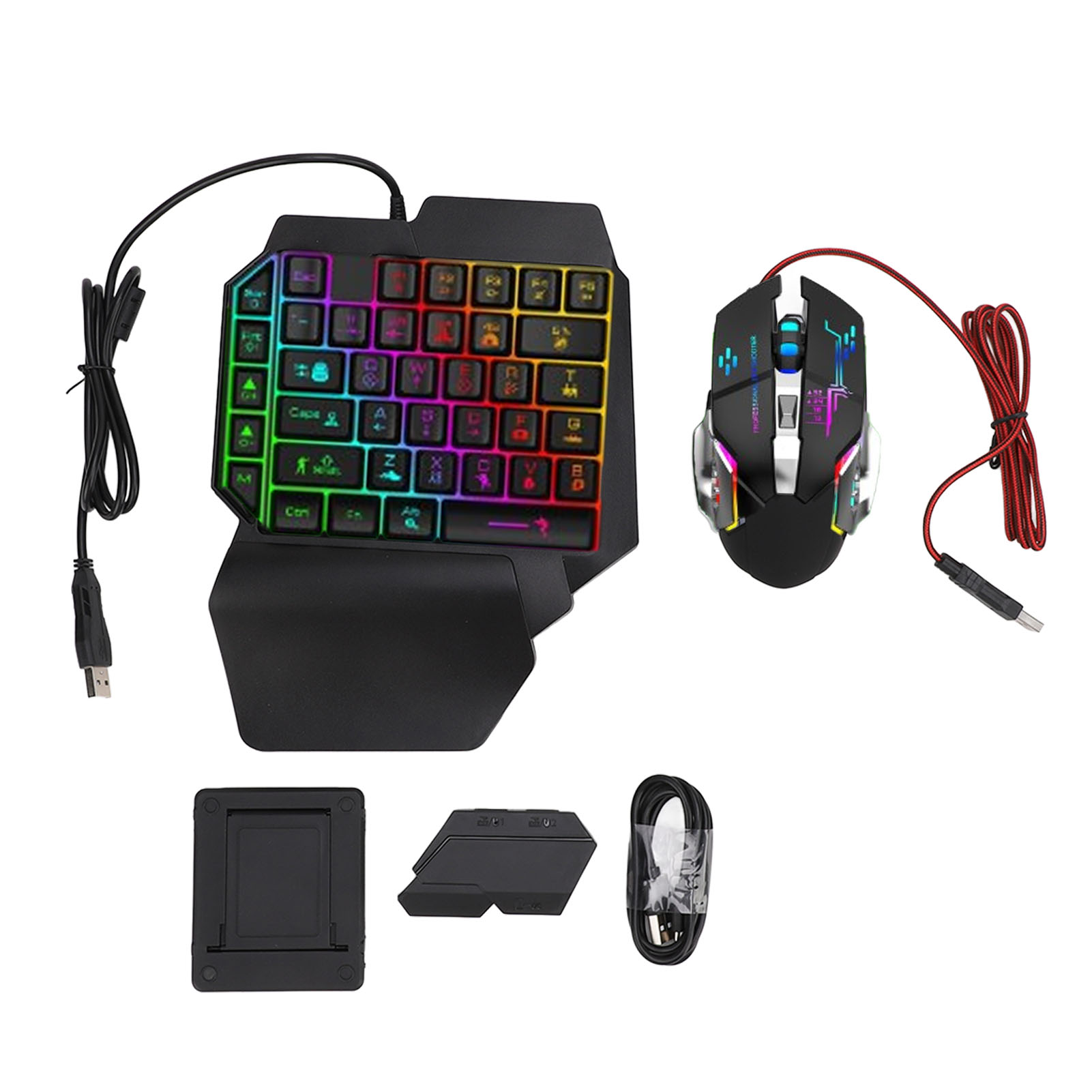 Conjunto de convertidor de tec - Gaming Keyboard Mouse Combo reseña y precio