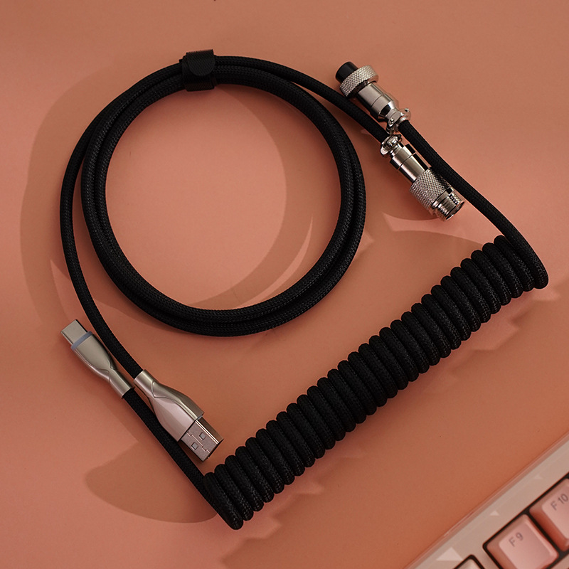 Cable USB Tipo C en Espiral pa - Gaming Keyboard Extension reseña y precio