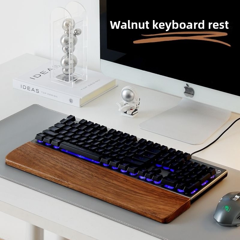 Teclado de madera maciza, repo - Gaming Keyboard Mouse Combo reseña y precio