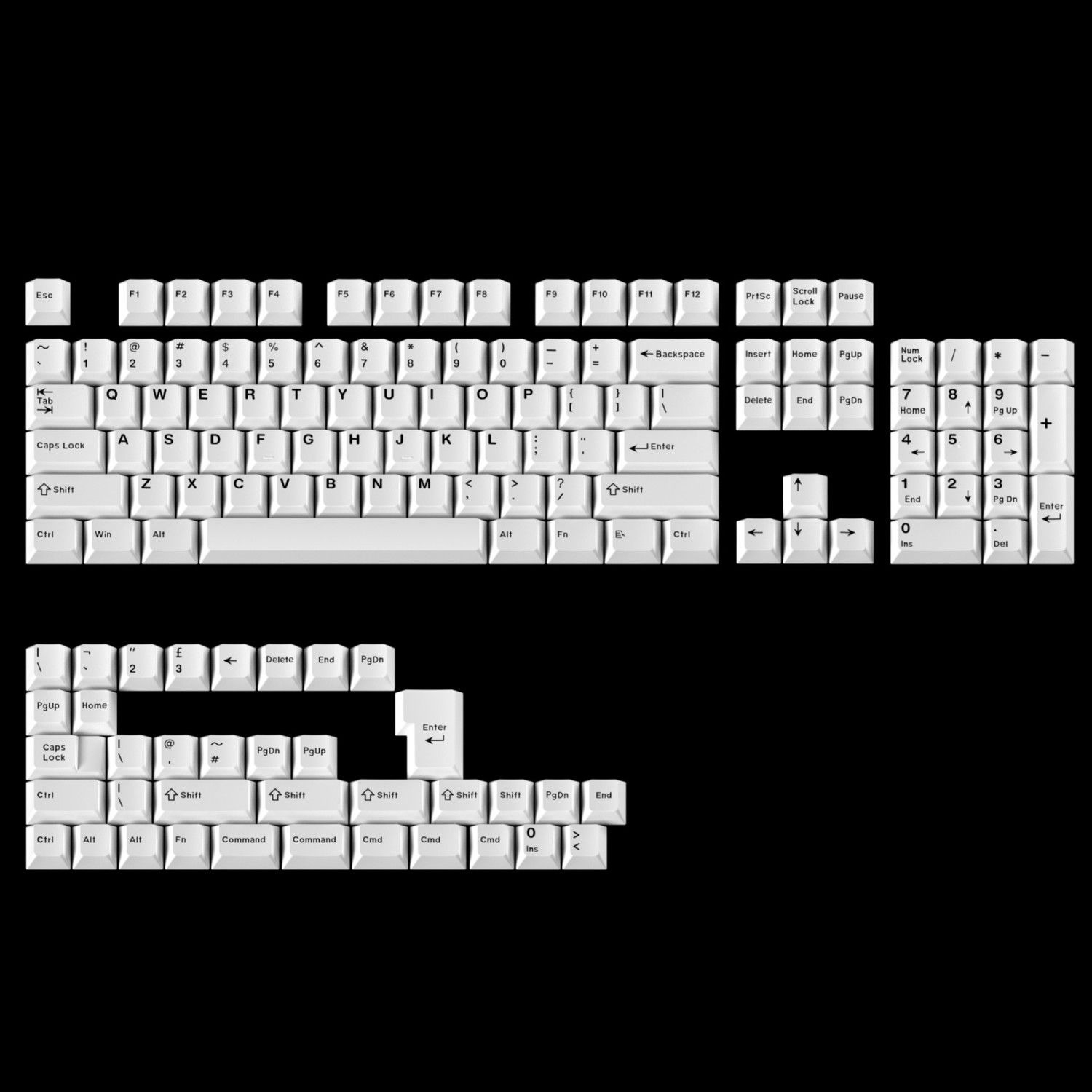 Teclas Minimalistas de Color B - Gaming Keyboard Extension reseña y precio