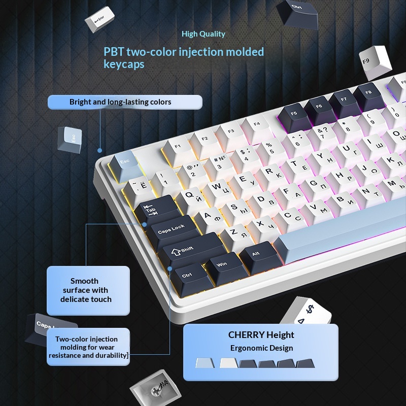Teclado Mecánico Furycube Rx75 - Gaming Keyboard Not Typing reseña y precio
