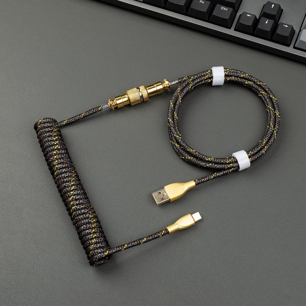 Cable Aviator con baño de oro  - Gaming Keyboard Magnetic Switches reseña y precio