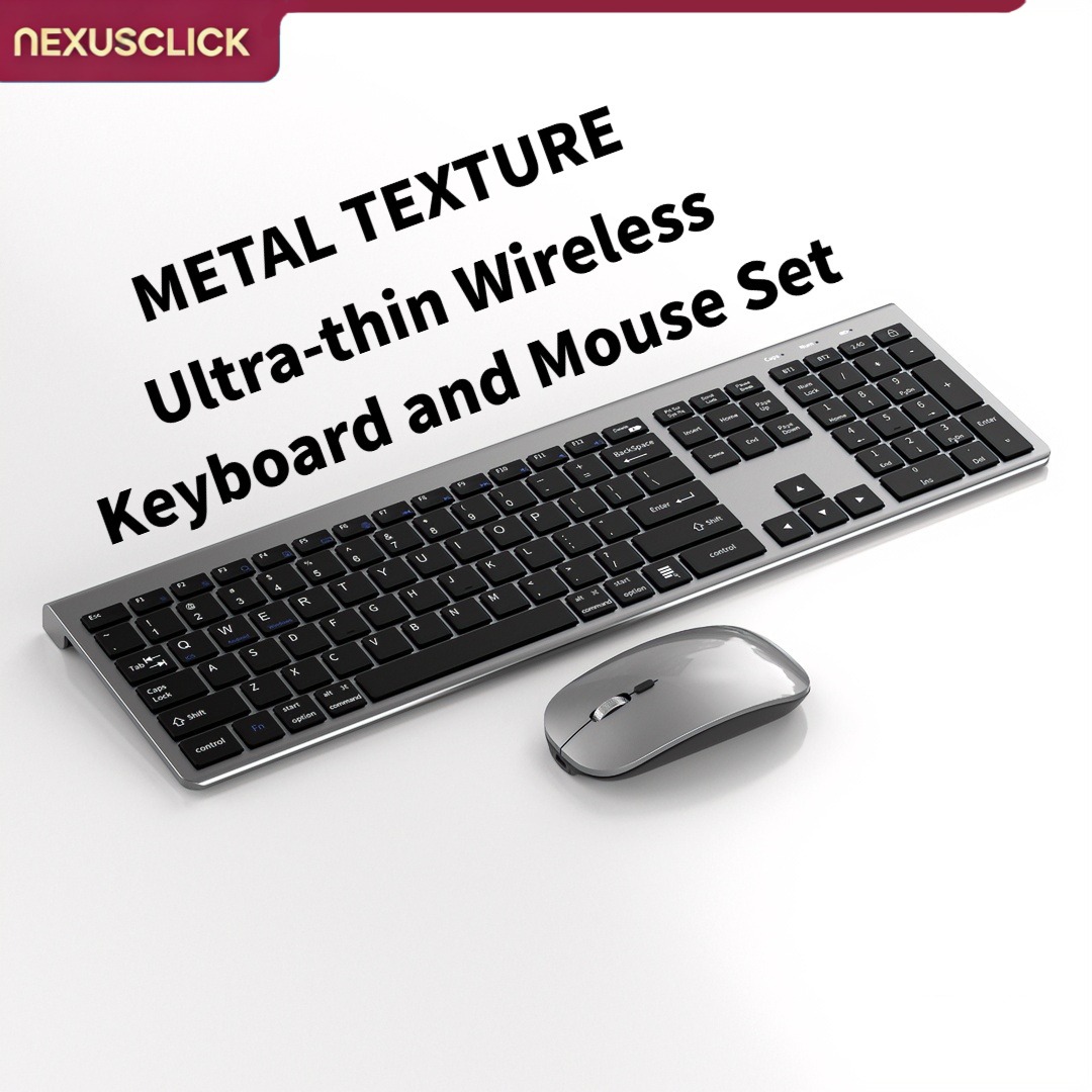 NexusClick Teclado inalámbrico - Gaming Keyboard And Mouse Combo Wireless reseña y precio