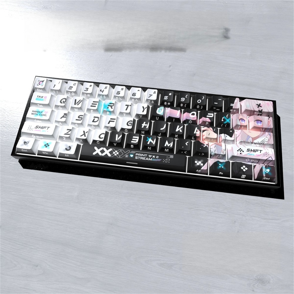 Teclas Thocky con estampado la - Gaming Keyboard Thocky reseña y precio