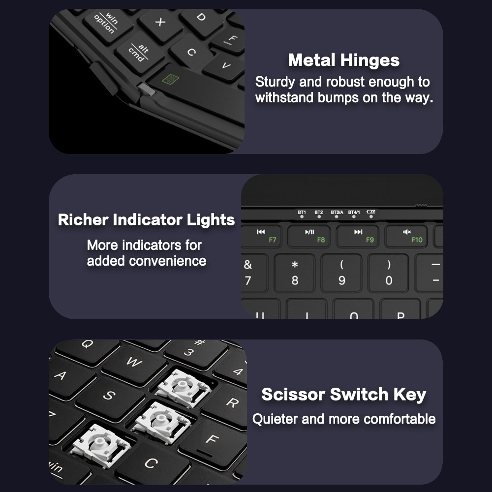 Teclado Bluetooth Plegable JOM - Gaming Keyboard Number Pad reseña y precio