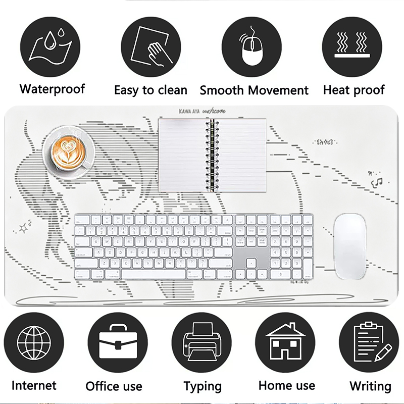 Alfombrilla de Ratón de Cuero  - Gaming Keyboard And Mouse reseña y precio