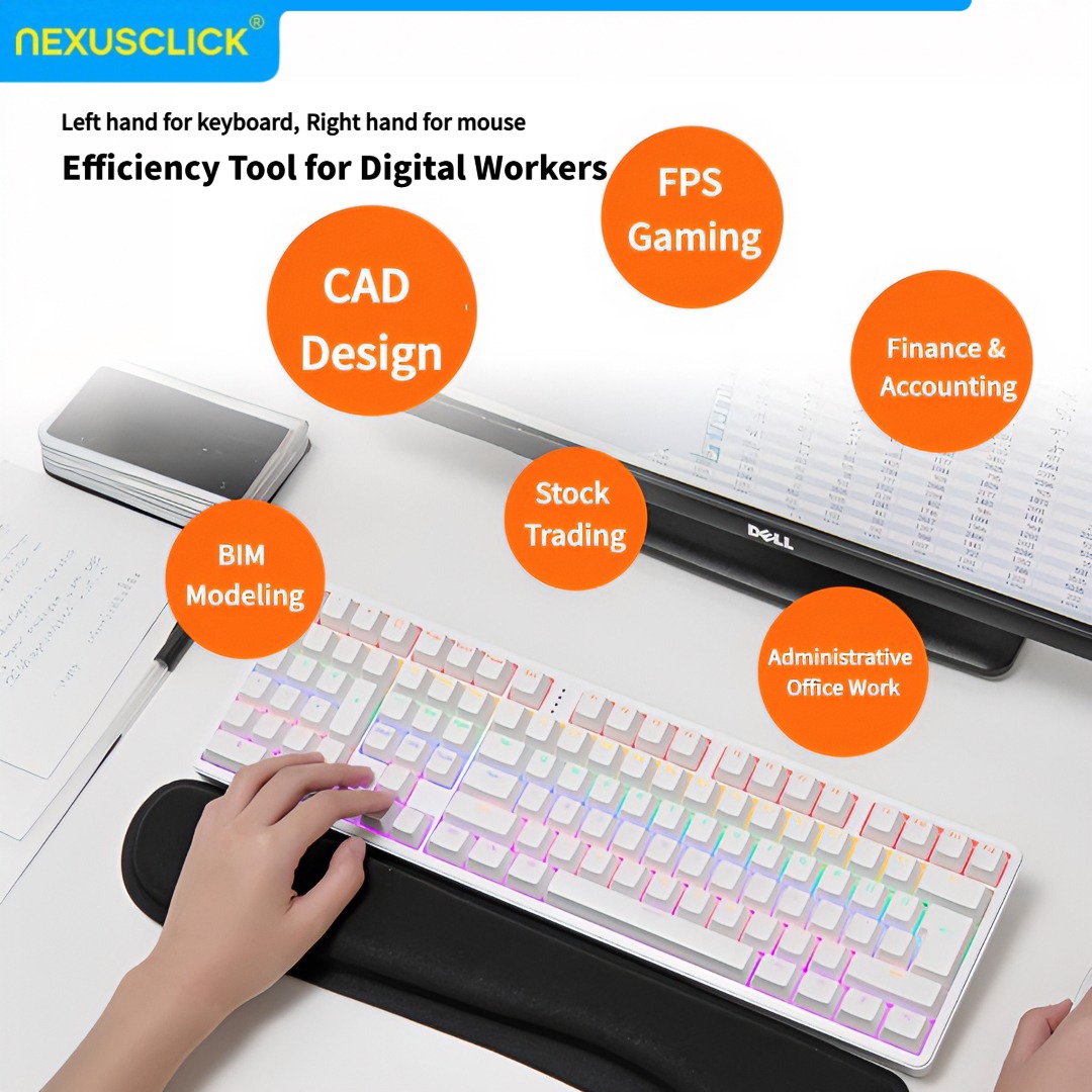 Teclado Mecánico Ergonómico Ne - Gaming Keyboard Number Pad reseña y precio
